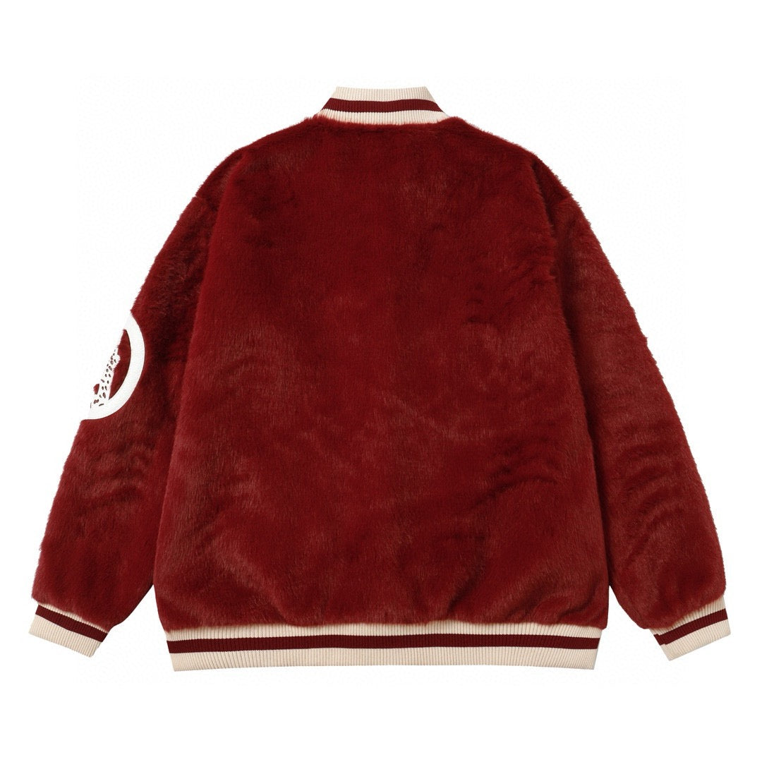 Quilted Delivery Jacket Blue